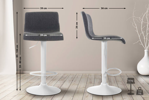 Bar stool Hover fabric