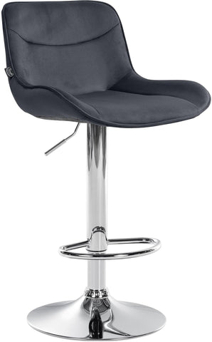 Bar stool Vonore velvet