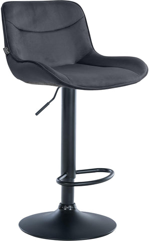 Bar stool Vonore velvet