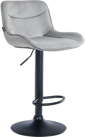 Bar stool Vonore velvet