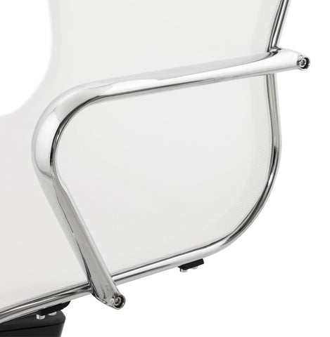 Modern white office chair 'AIR