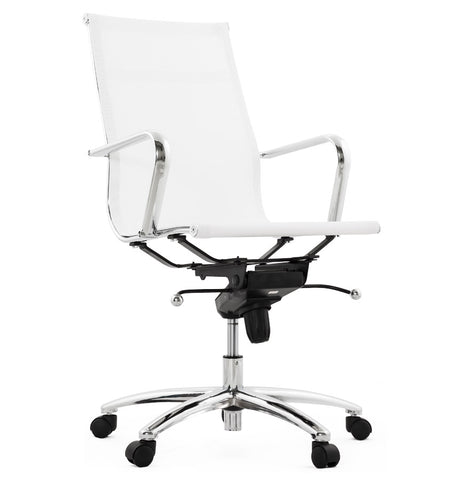 Modern white office chair 'AIR