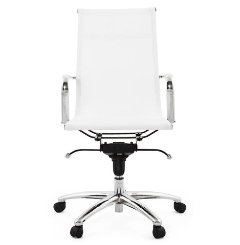 Modern white office chair 'AIR