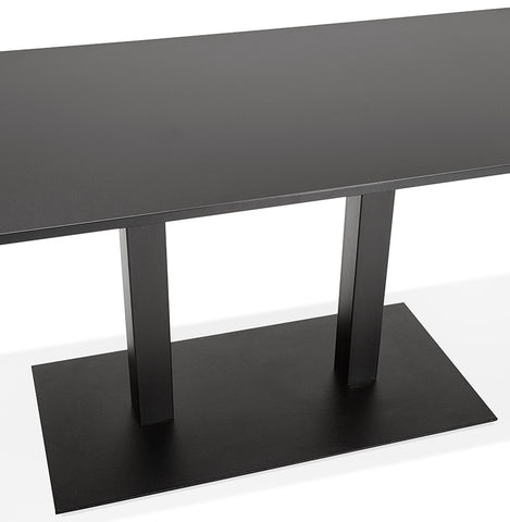 Design tafel / bureau 'AUSTIN' zwart - 160x80 cm