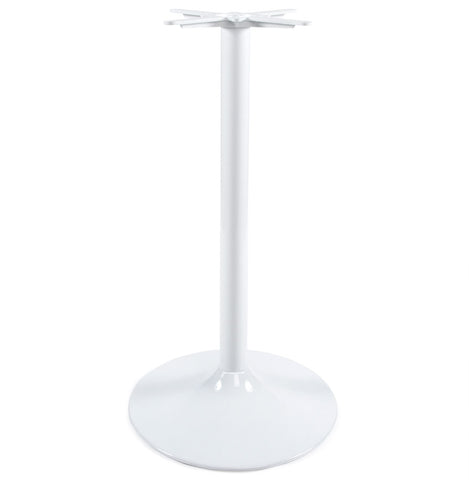 BIANKO' 110 table foot in white painted metal