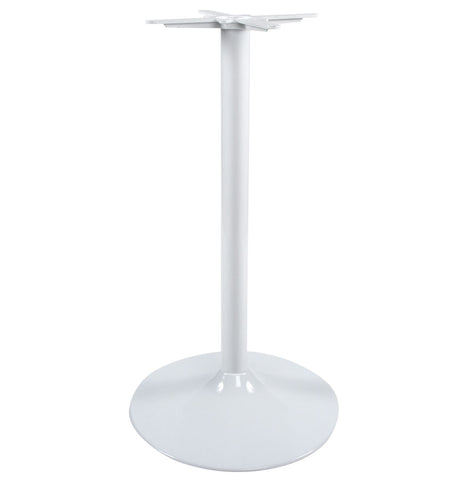 BIANKO' 110 table foot in white painted metal