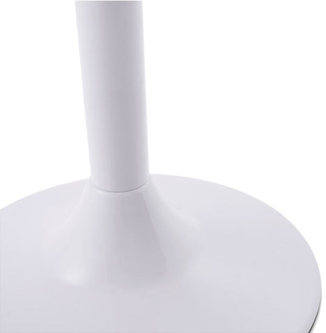 BIANKO' 45 table base in white painted metal