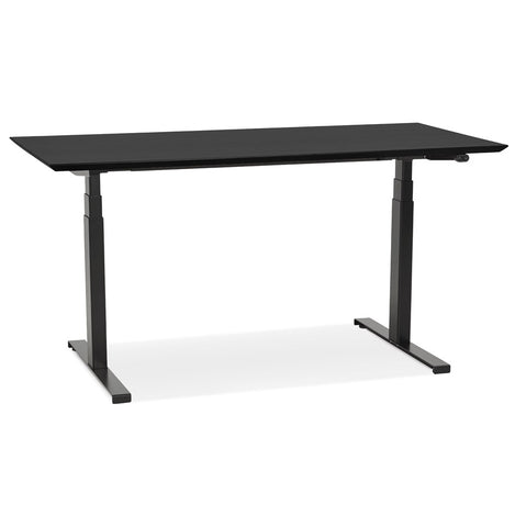 Black electric sit/stand desk 'BIONIK' - 150x70 cm