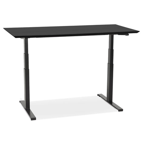 Black electric sit/stand desk 'BIONIK' - 150x70 cm