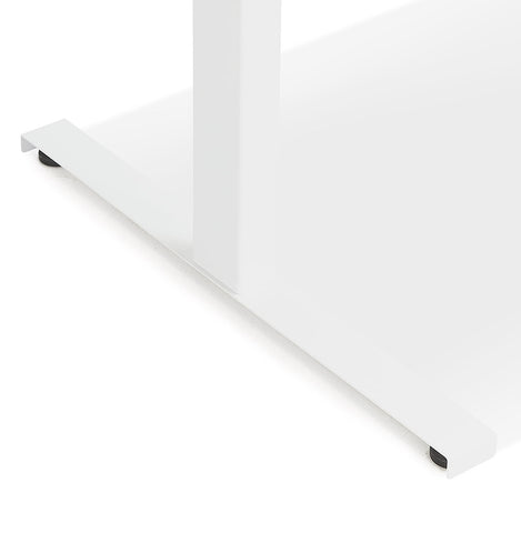 White electric sit/stand desk 'BIONIK' - 180x90 cm