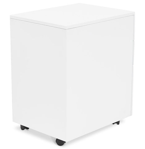 White storage cabinet with drawers 'DALI' for desk