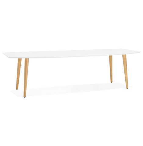 Uitschuifbare, design eettafel 'ESKIMO' in Scandinavische stijl - 170(270)x100 cm