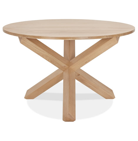 Ronde massief eiken 'FATY' design tafel