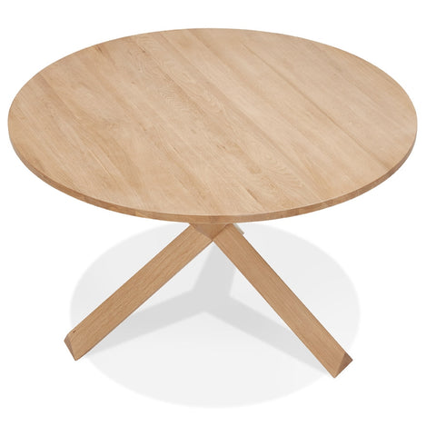 Ronde massief eiken 'FATY' design tafel