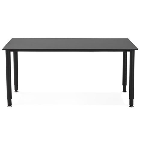 Meeting table / design desk 'FOCUS' in black - 160x80 cm