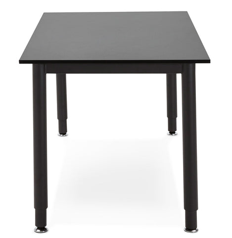 Meeting table / design desk 'FOCUS' in black - 160x80 cm