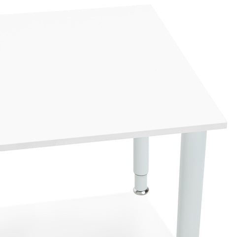 Meeting table / design desk 'FOCUS' in white - 160x80 cm