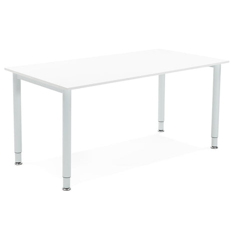 Meeting table / design desk 'FOCUS' in white - 160x80 cm