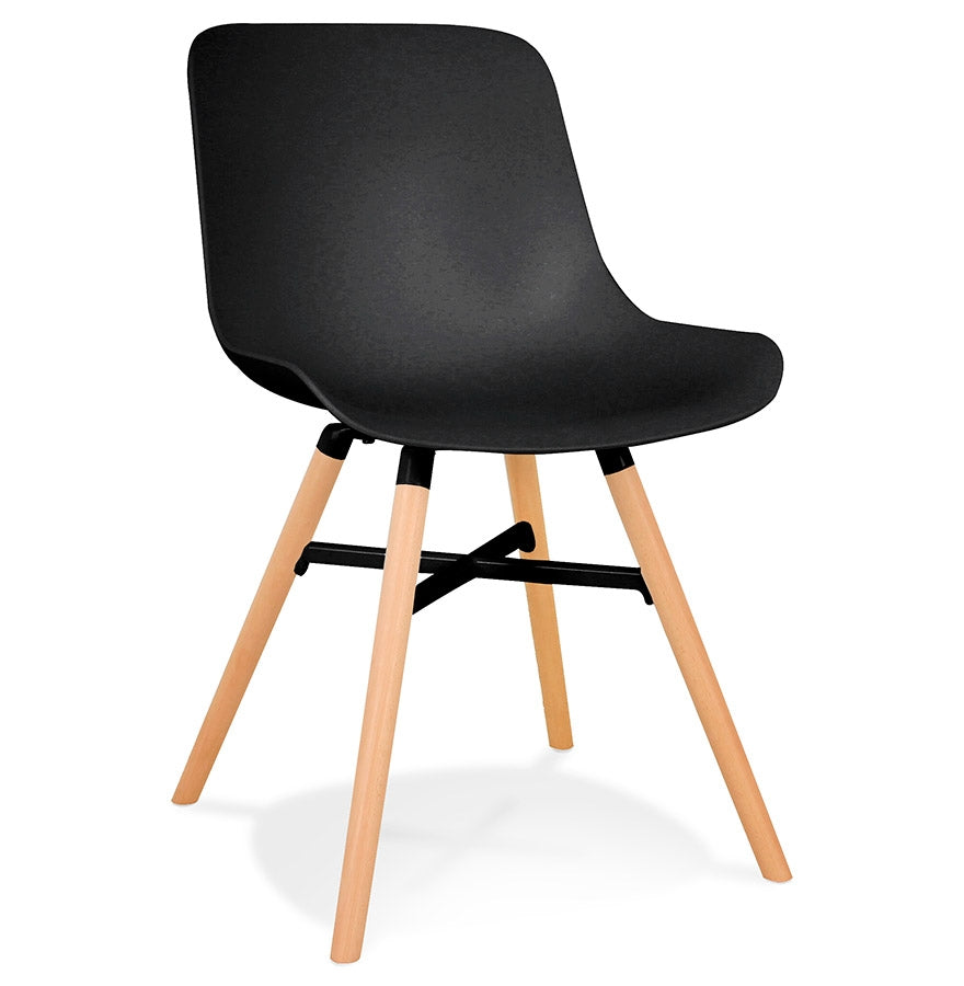 Black designer chair 'GLADYS