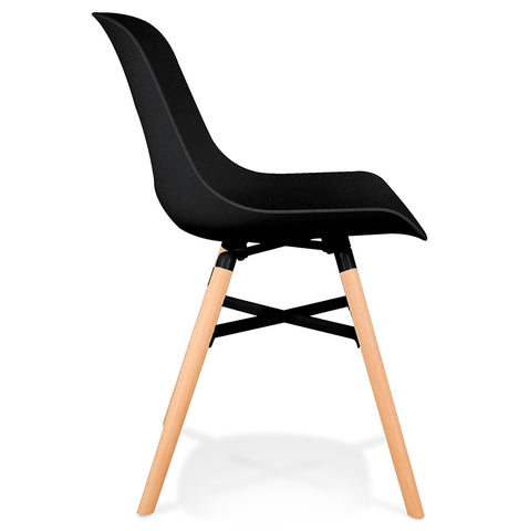 Black designer chair 'GLADYS