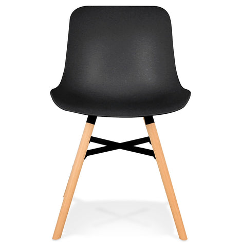 Black designer chair 'GLADYS