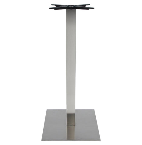 Table foot 'KARO' 110 in brushed steel