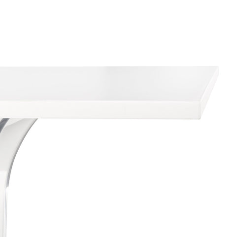 White square terrace table 'LIMPID' for indoor/outdoor - 68x68 cm