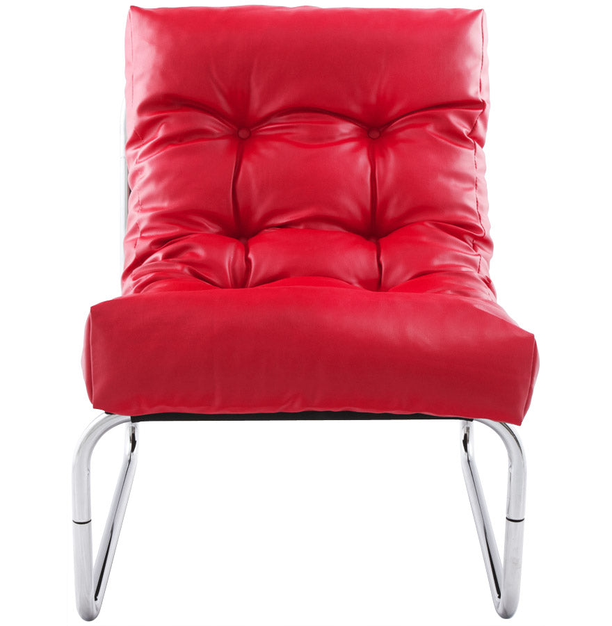 Red lounge chair 'LOFT