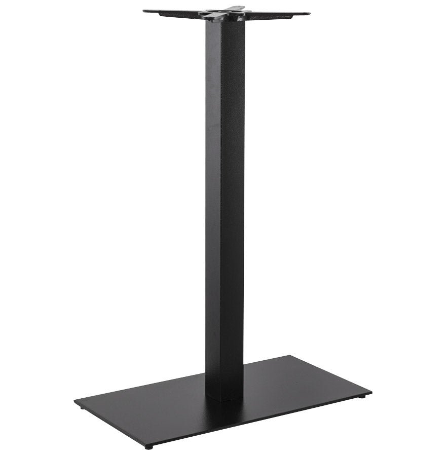 Table foot 'NERO XL' 110 of black painted metal