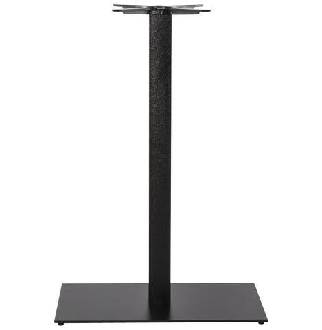 Table foot 'NERO XL' 110 of black painted metal