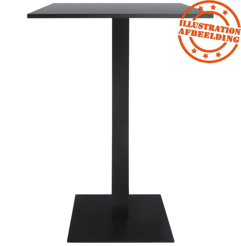 Table foot 'NERO' 110 in painted metal