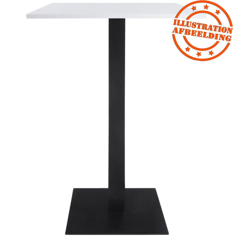 Table foot 'NERO' 110 in painted metal