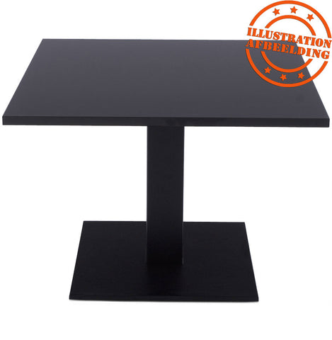 Table foot 'NERO' 45 in painted metal