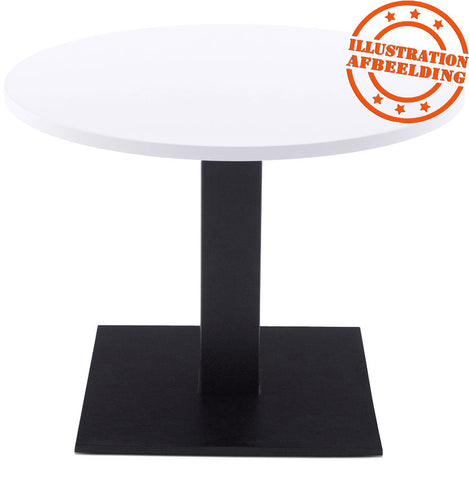 Table foot 'NERO' 45 in painted metal