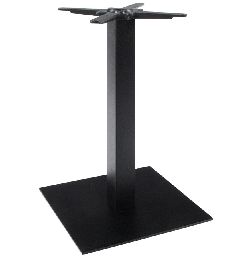 Table foot 'NERO' 75 in painted metal