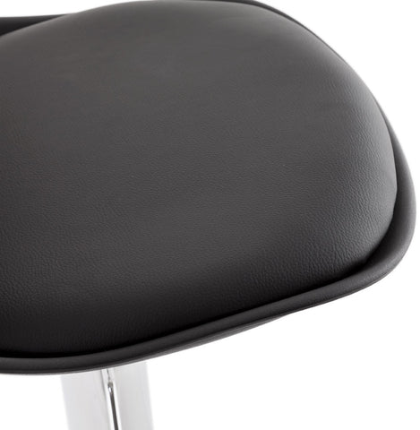 Black adjustable stool 'PRINCES'