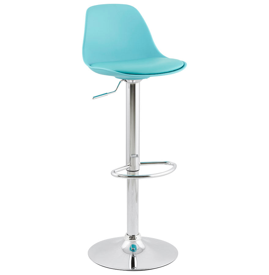 Adjustable stool 'PRINCES' blue