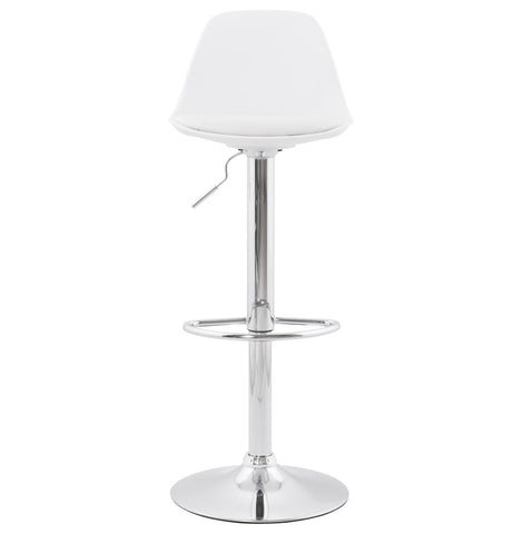 White adjustable stool 'PRINCES'