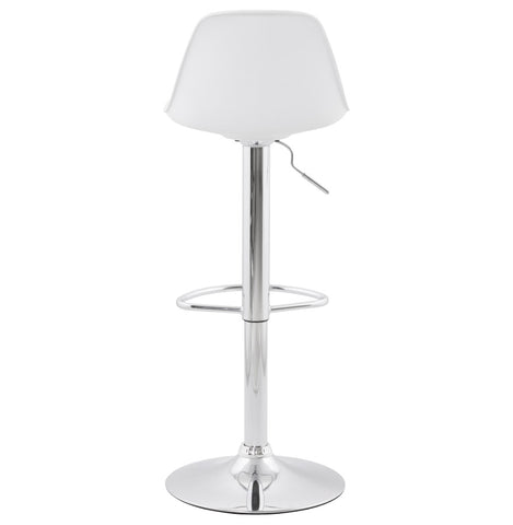 White adjustable stool 'PRINCES'