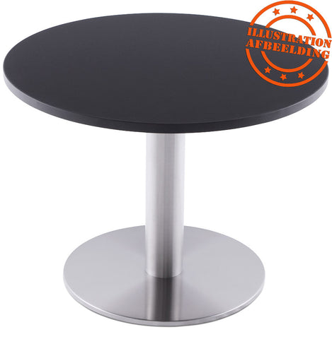 Black, round table top 'RINGO' Ø 60cm