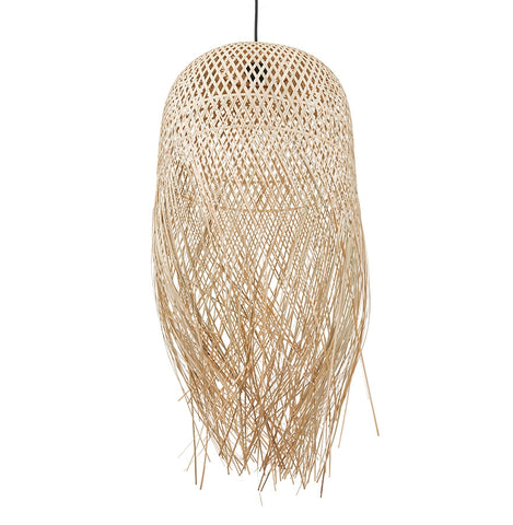 Hanglamp 'SARINA' van natuurlijk bamboe