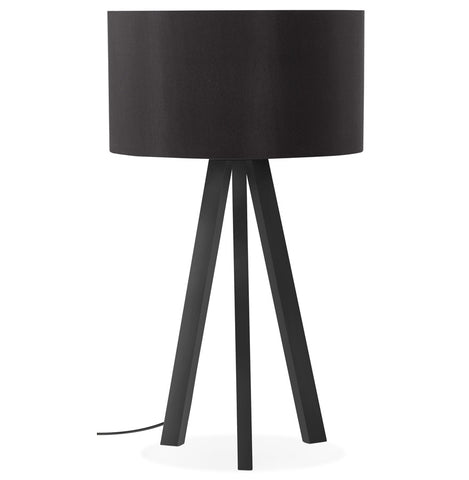 SPRING MINI' table lamp with shade and black base