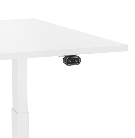 White adjustable electric desk 'TRONIK' - 160x80 cm