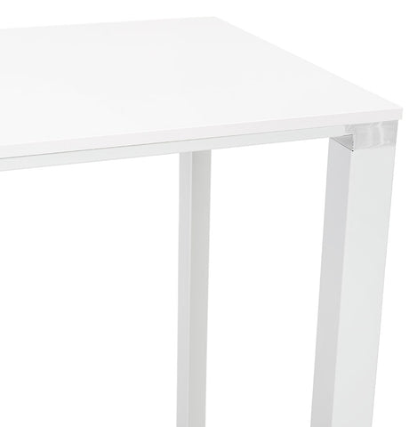 High table/desk in white wood 'XLINE HIGH TABLE' - 140x70 cm