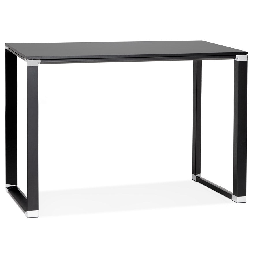 High table / desk in black wood 'XLINE HIGH TABLE' - 140x70 cm