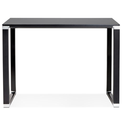 High table / desk in black wood 'XLINE HIGH TABLE' - 140x70 cm